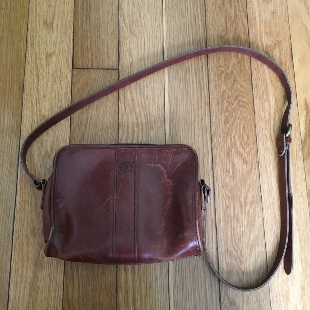 Leather crossbody